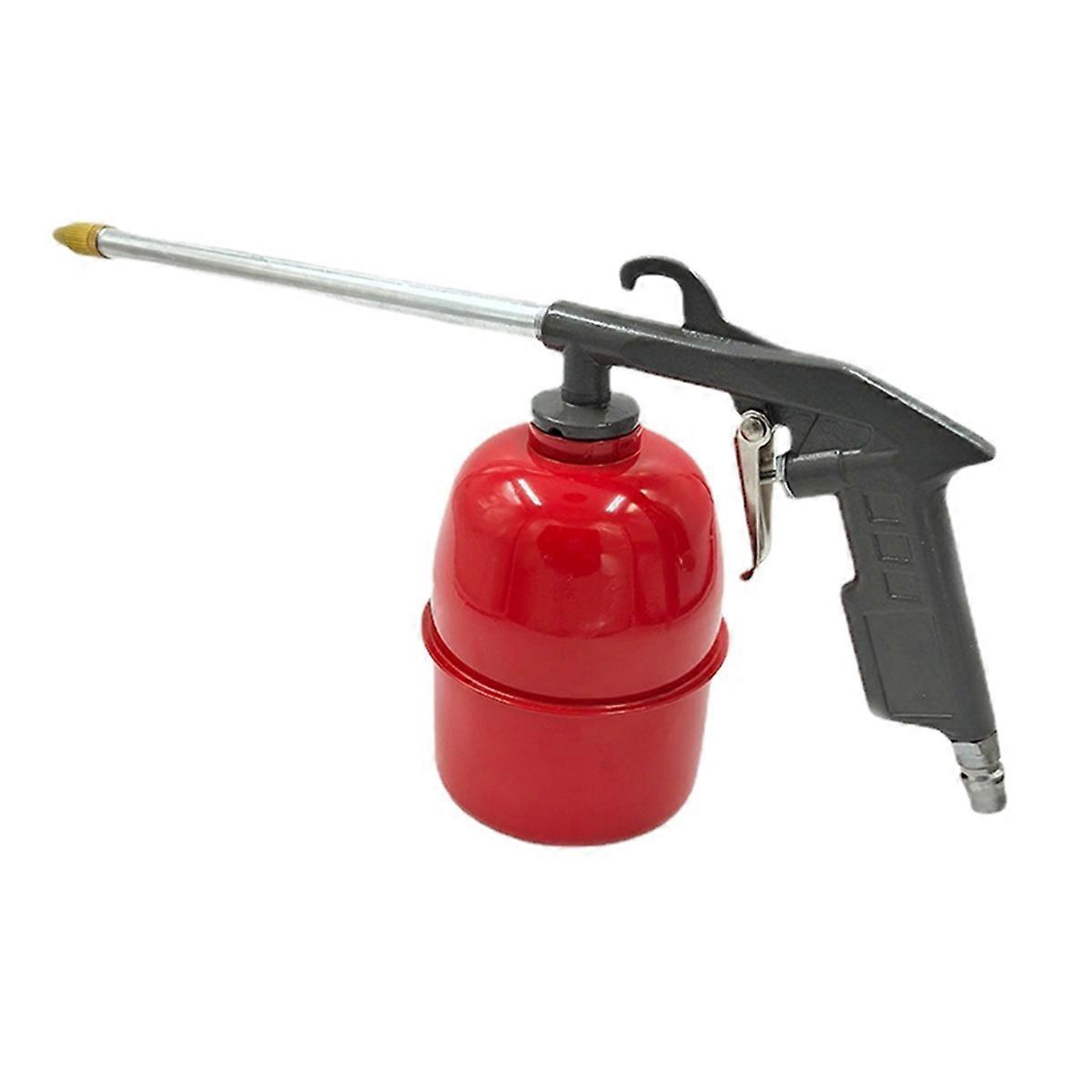 تنظيف محرك السيارة الهوائي وعاء أحمر لإصلاح السيارة تنظيف قناة زيت المحرك أدوات تنظيف السيارات عالية الجودة