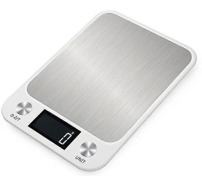 Kitchen Scale 5g10g15Kg/1g Weighing Food Coffee Balance Smart Electronic Digital Scales Stainless Steel Design for Cooking and Baking