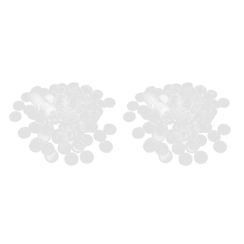 200 Coin Holder Capsules Clear Case Box for Coin Collection Protector 22mm
