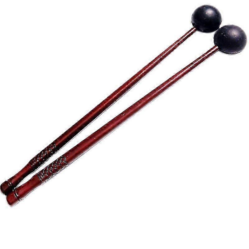 1 Pair Tongue Drum Mallets Soft Rubber Head Drum Mallets Sticks for Log Drums Tongue Drums and Keyb