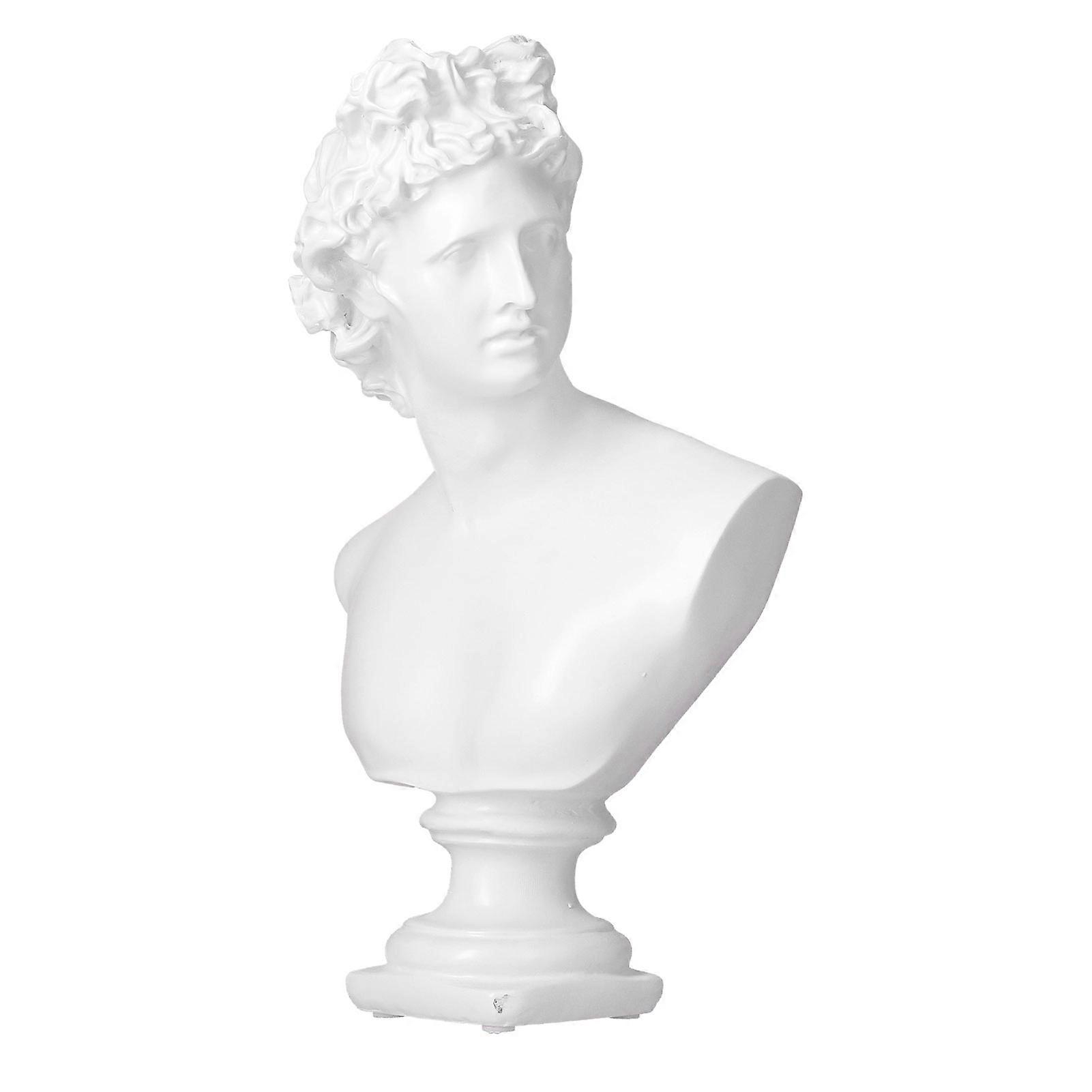 Nordic Style Character Figurine Bust Statue for Desktop Decoration