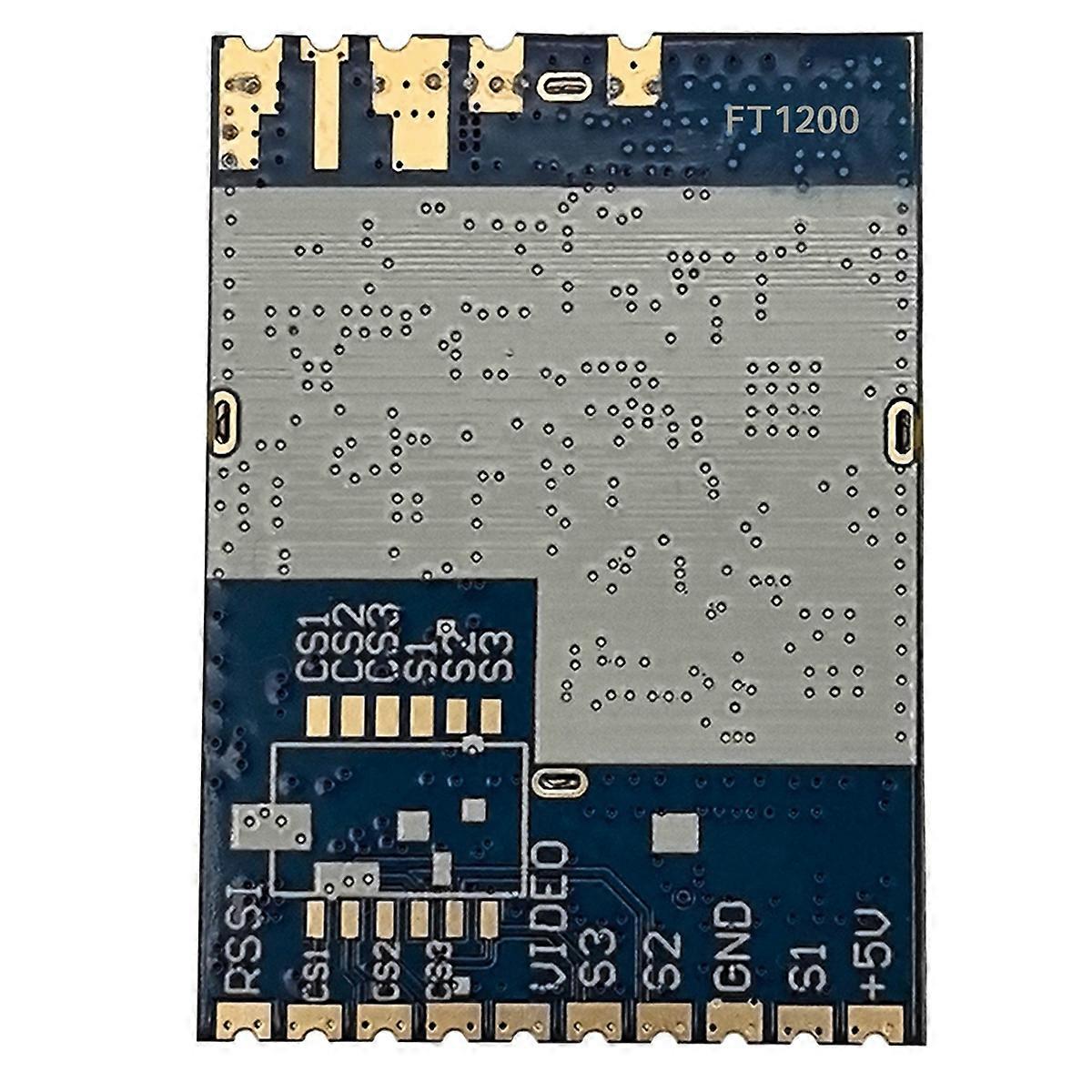 FT1200 1.2G/1.3G/1.7G/2.2G VRX 64CH Analog FPV Image Transmission Receiving Super Strong RSSI Signa