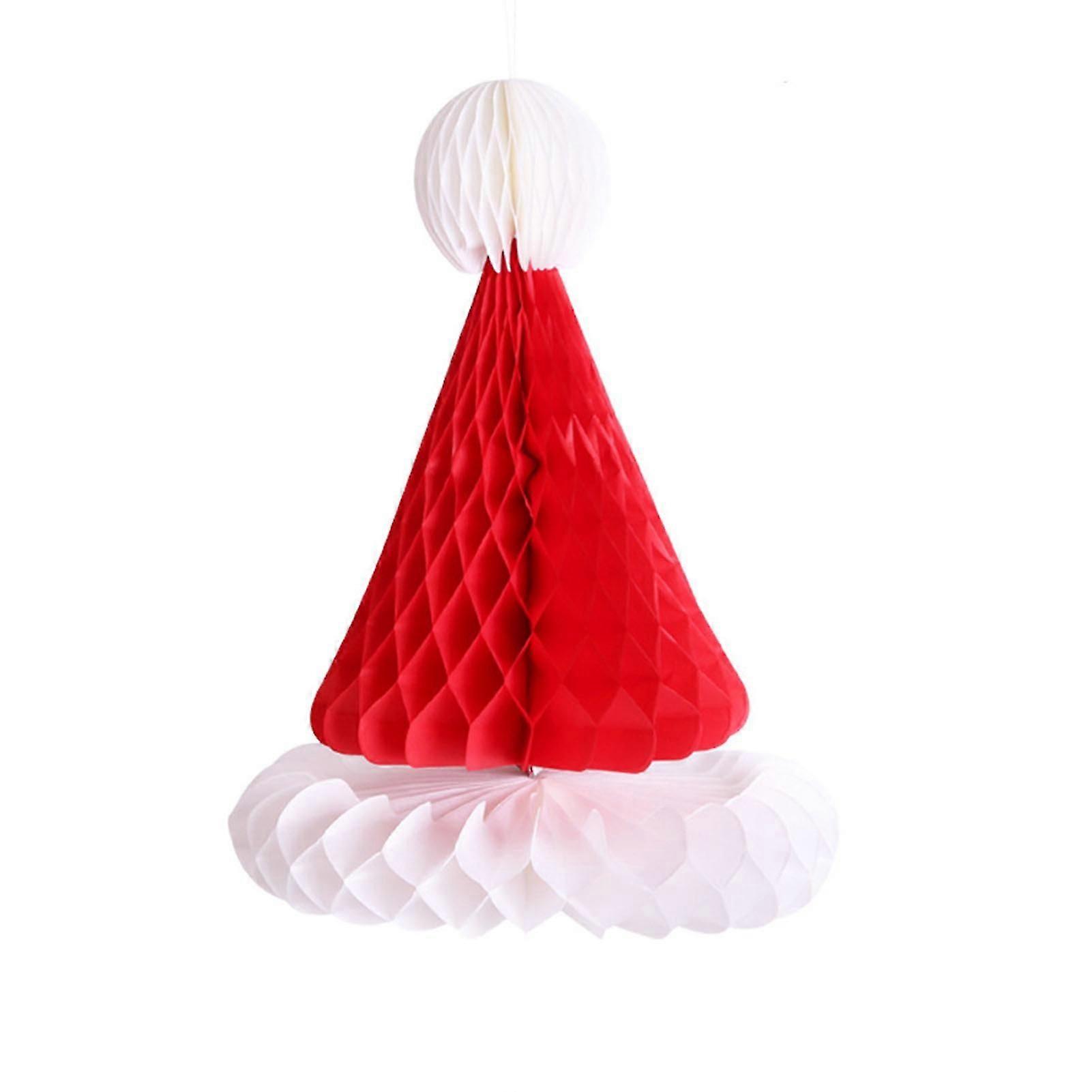 Simple Christmas Tree Hat Paper Interesting Festival Decorative Props Festival Gift