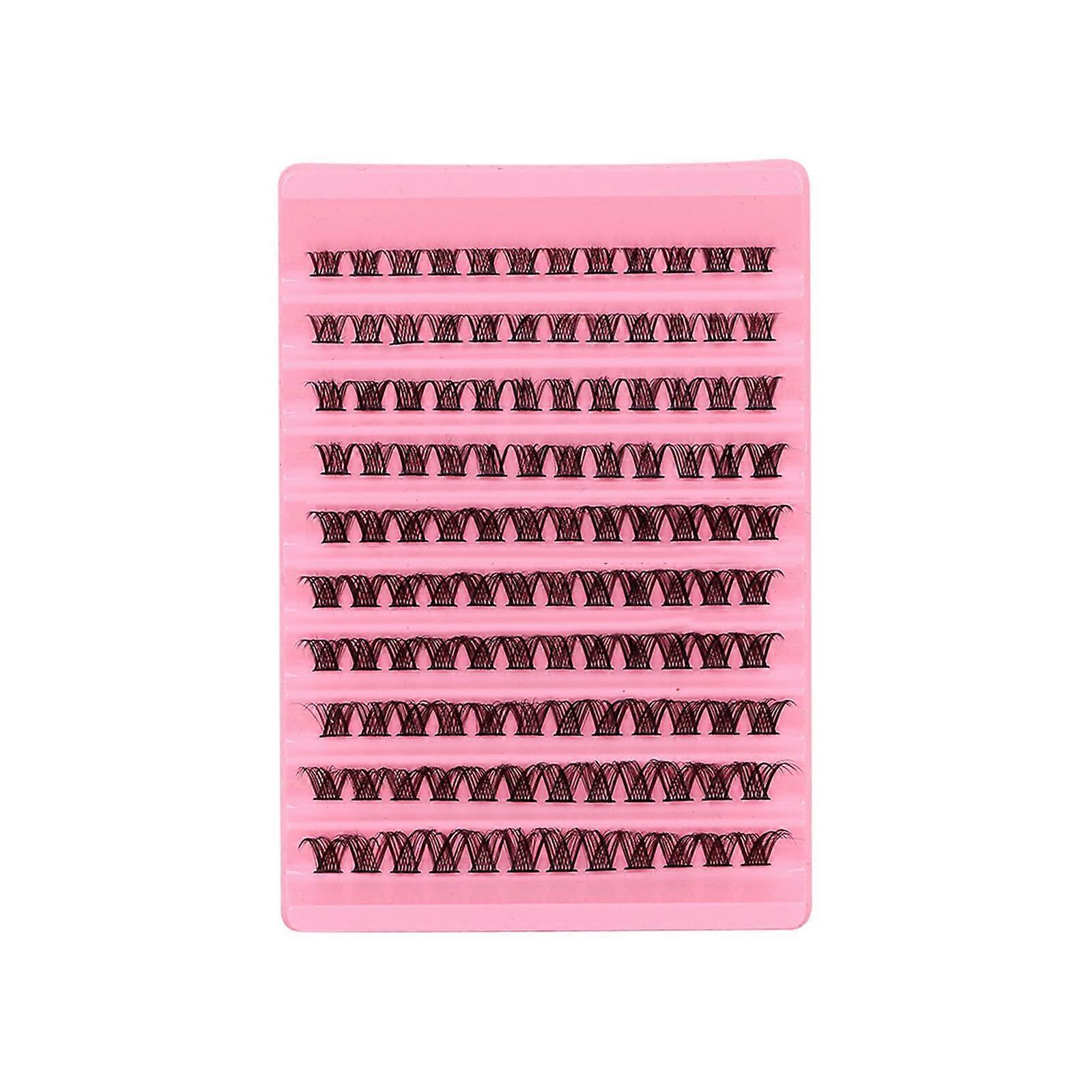 D-curled Eyelashes Naturallied Pretty Cluster Shaped Eyelashes-thin Eyelash Strap And Soft Eyelashes That Can Be Reused Beginner-friendly