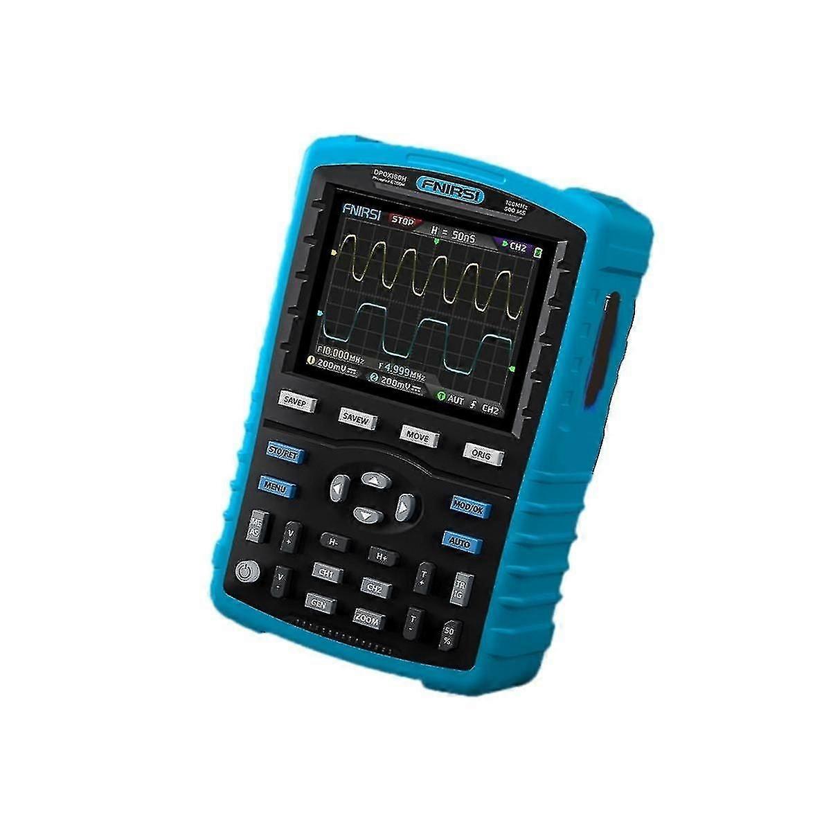 Dpox180h Handheld Dual Channel Digital Oscilloscope 2 In 1 Function Signal Generator Fluorescence