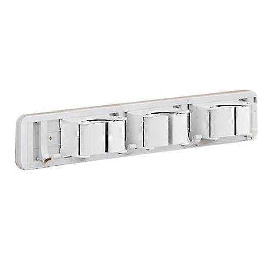 Wall Mounted Broom Rack Strong Load-bearing Adjustable Design Widely Used Easy to Install Mop Hook Broom Hanger