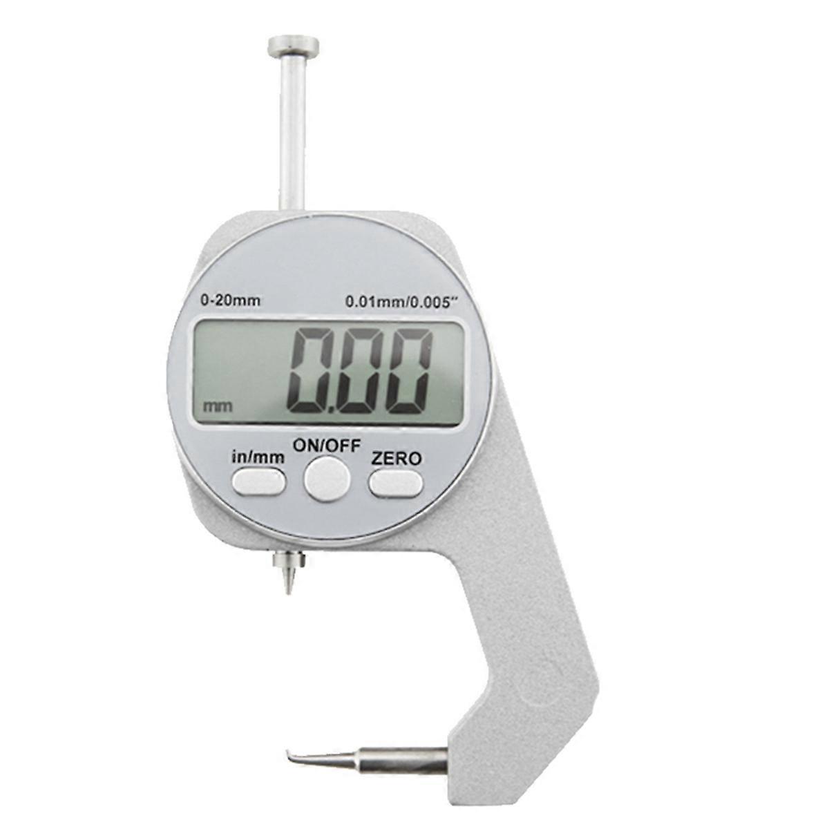 Digital Display Thickness Gauge Electronic LCD Elbow Style