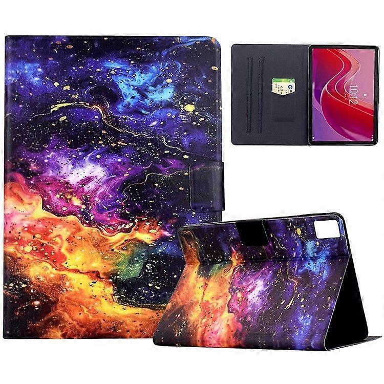 For Lenovo Tab M11 Stand Case Pattern Printing Tablet Leather Cover with Auto Wake/ Sleep