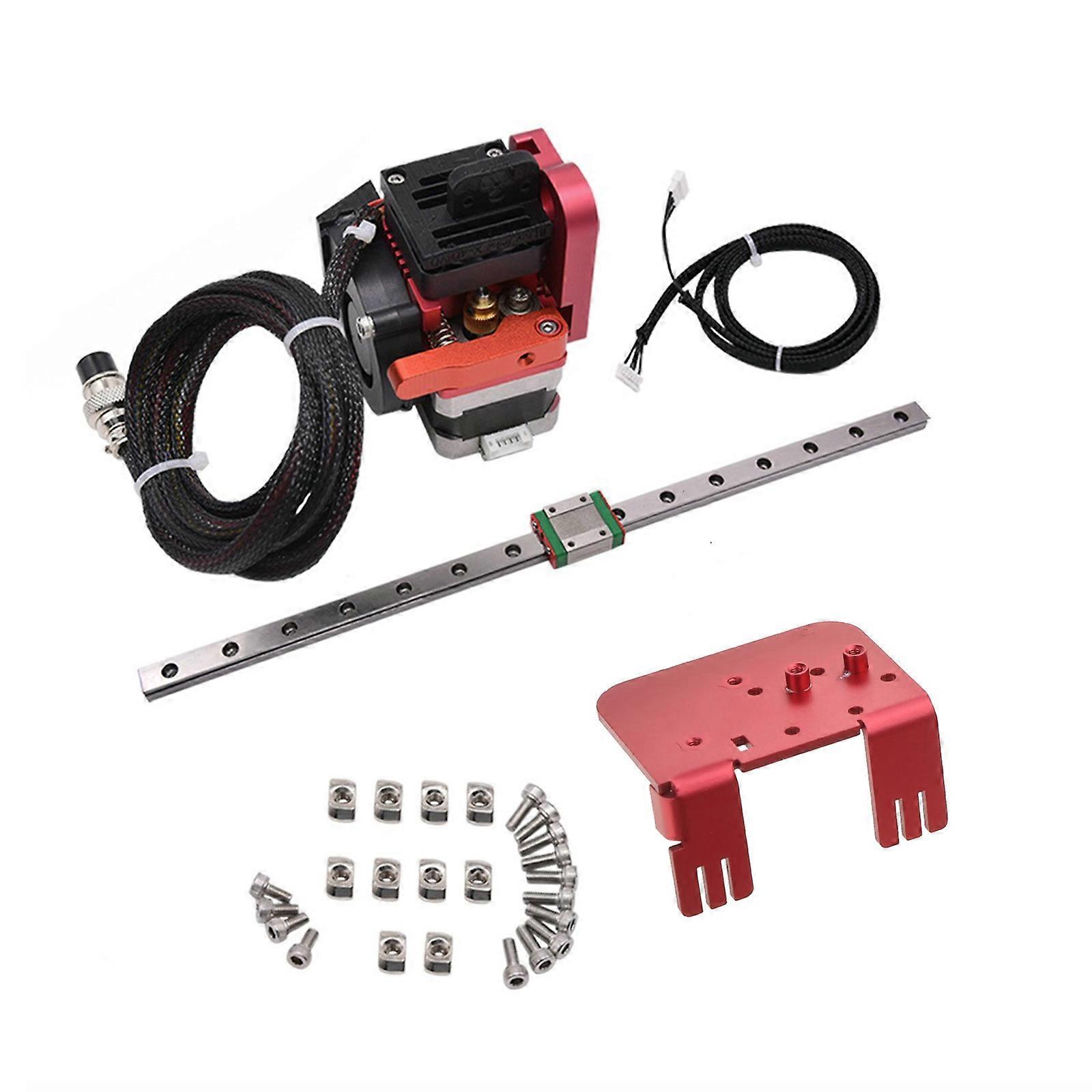 Printer Linear Guide Rails MK8 Extruder Direct Drive Kit With Fixed Backplane Bracket Upgrade Kit for For Ender3 CR-10