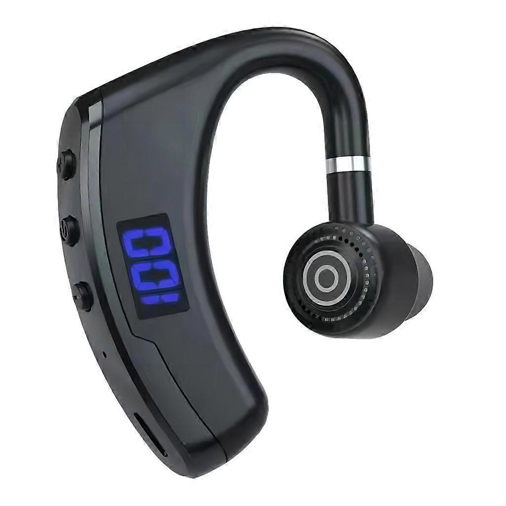V9 Digital Display Earpiece BT5.0 Wireless Headset Earphone Noise Canceling