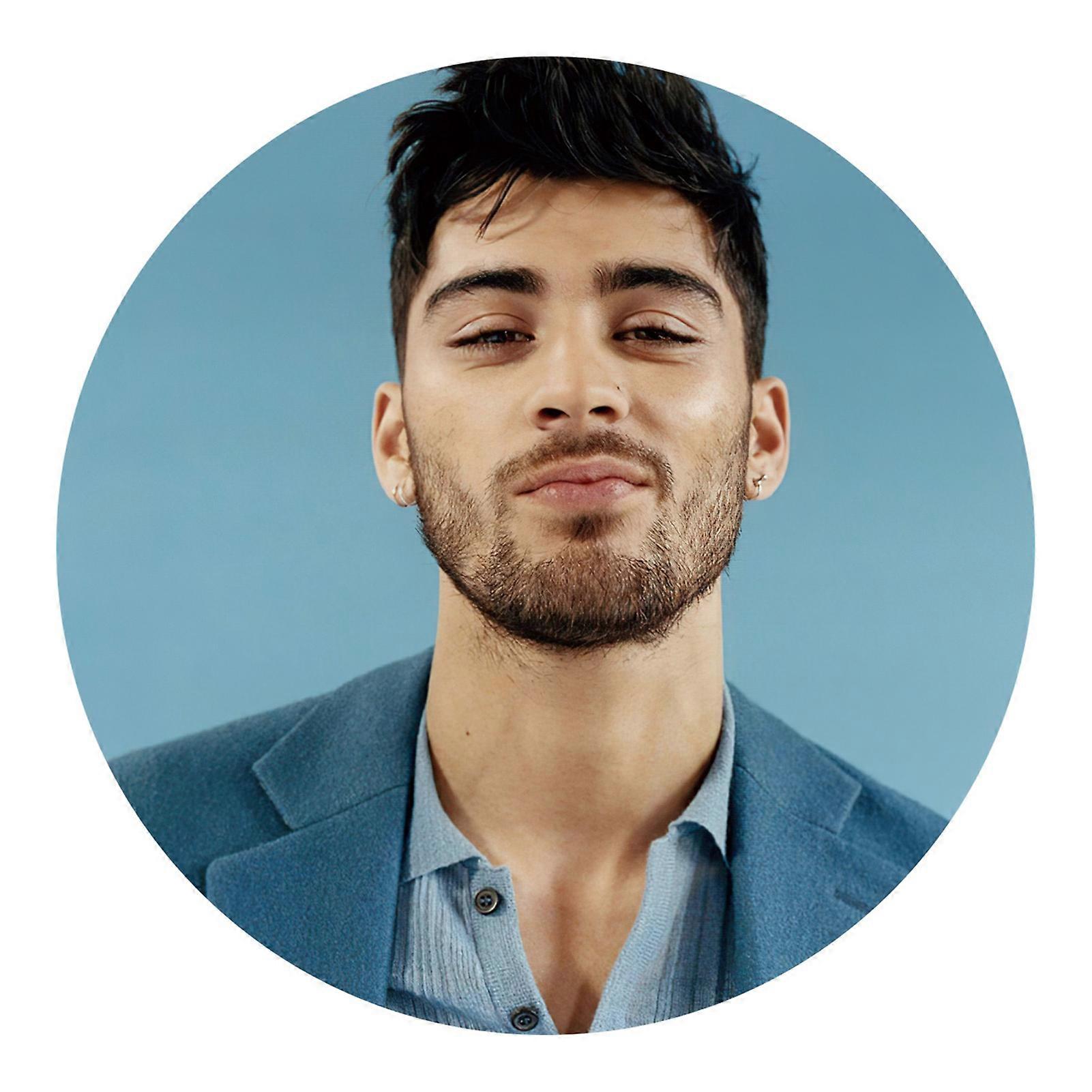 6pcs Actor Stickers Clear Patterns Self Adhesive Round Opaque Character Stickers for Window Books Decoration Gifts