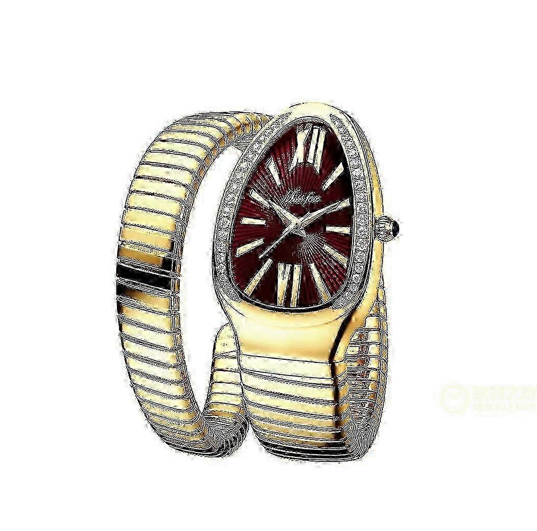 Kvinders Snake Shape Bangle Armbånd Watch