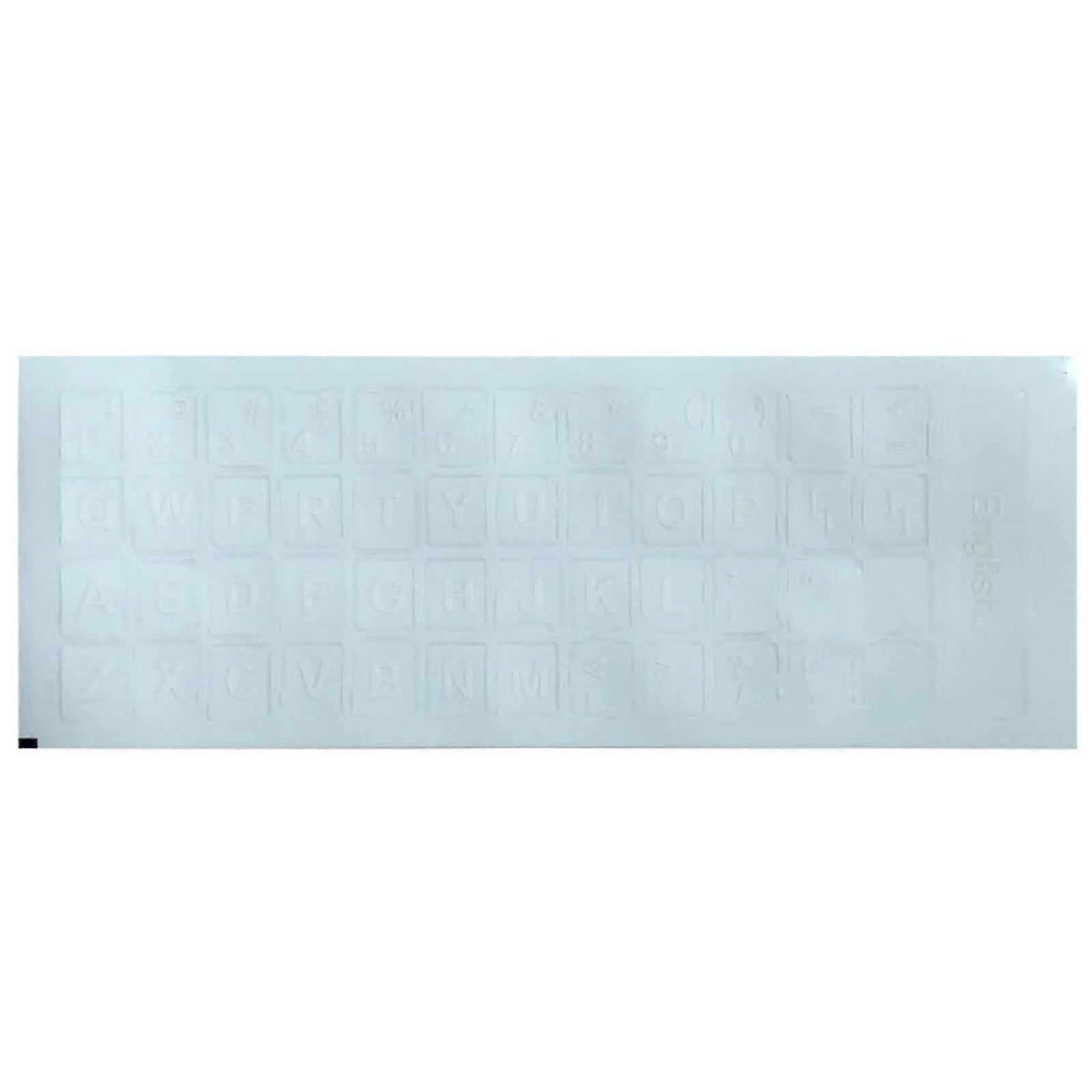 Computer Keyboard Sticker English Language Keypad Decal Protective Film