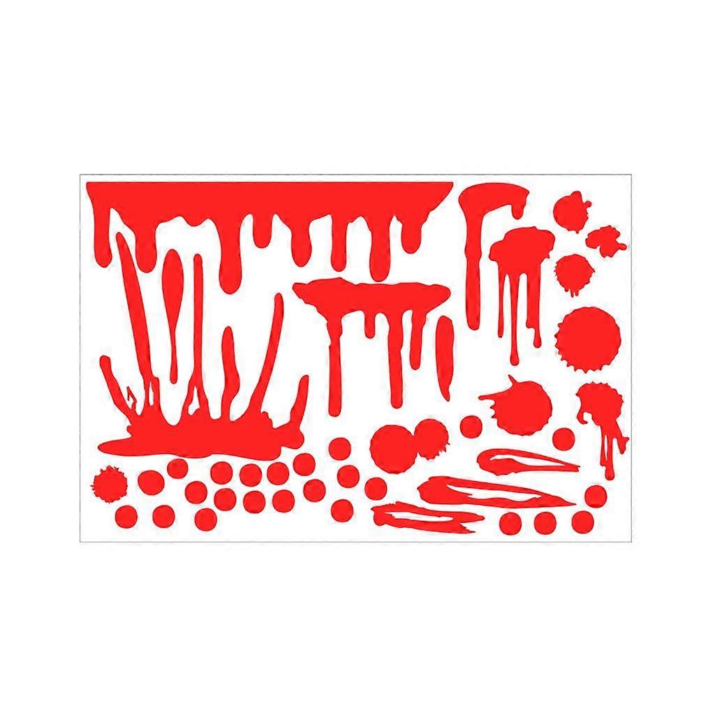 ملصق حائط بطبعة يد وقدم متوهجة في الظلام لحفلات الهالوين لتزيين حفلات الزومبي، ملصقات نافذة مضيئة في الظلام