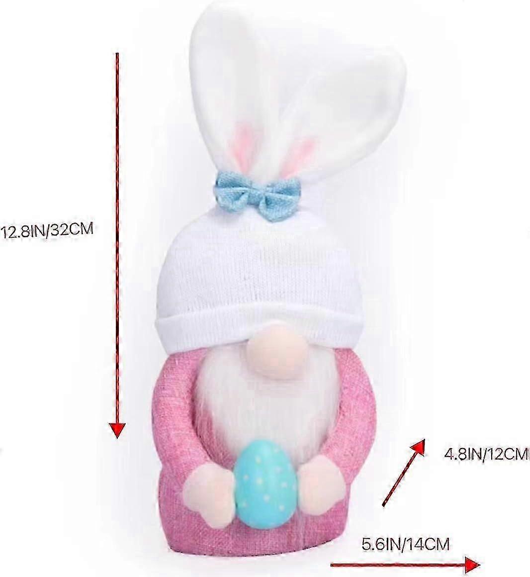 Easter Decorations Easter Decorations for The Home Easter Gnomes Handmade Spring Easter Gnomes Plush Doll Easter Bunny Gnomes Decor Cute Easter Orname