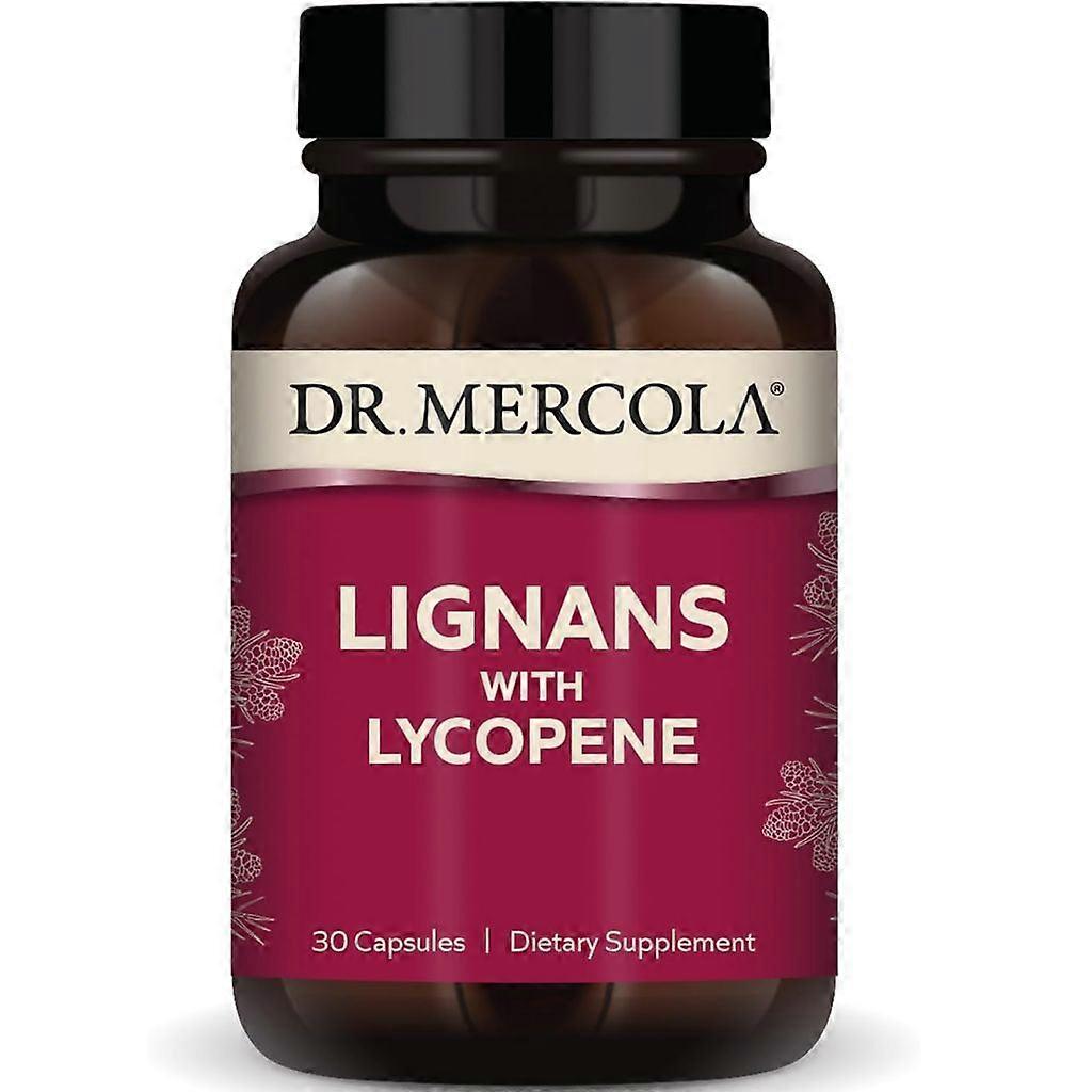 Dr. Mercola Lignans with Lycopene Capsules 30