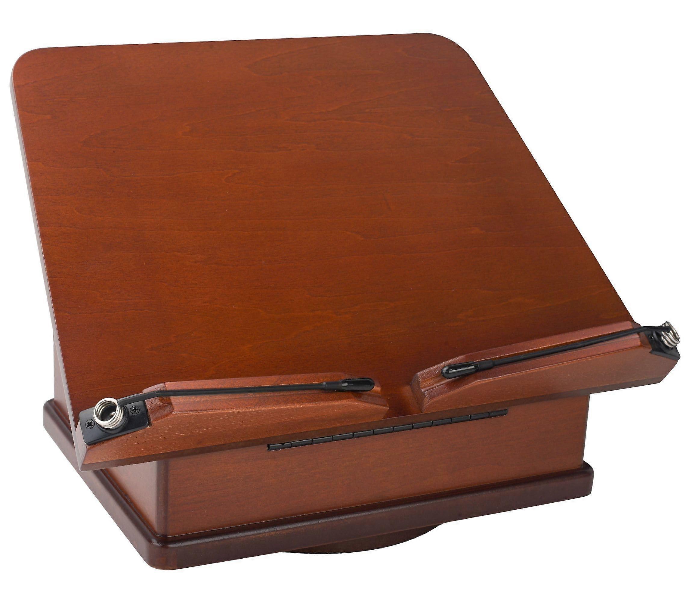 Large Wooden Book Stand for Cookbook Reading