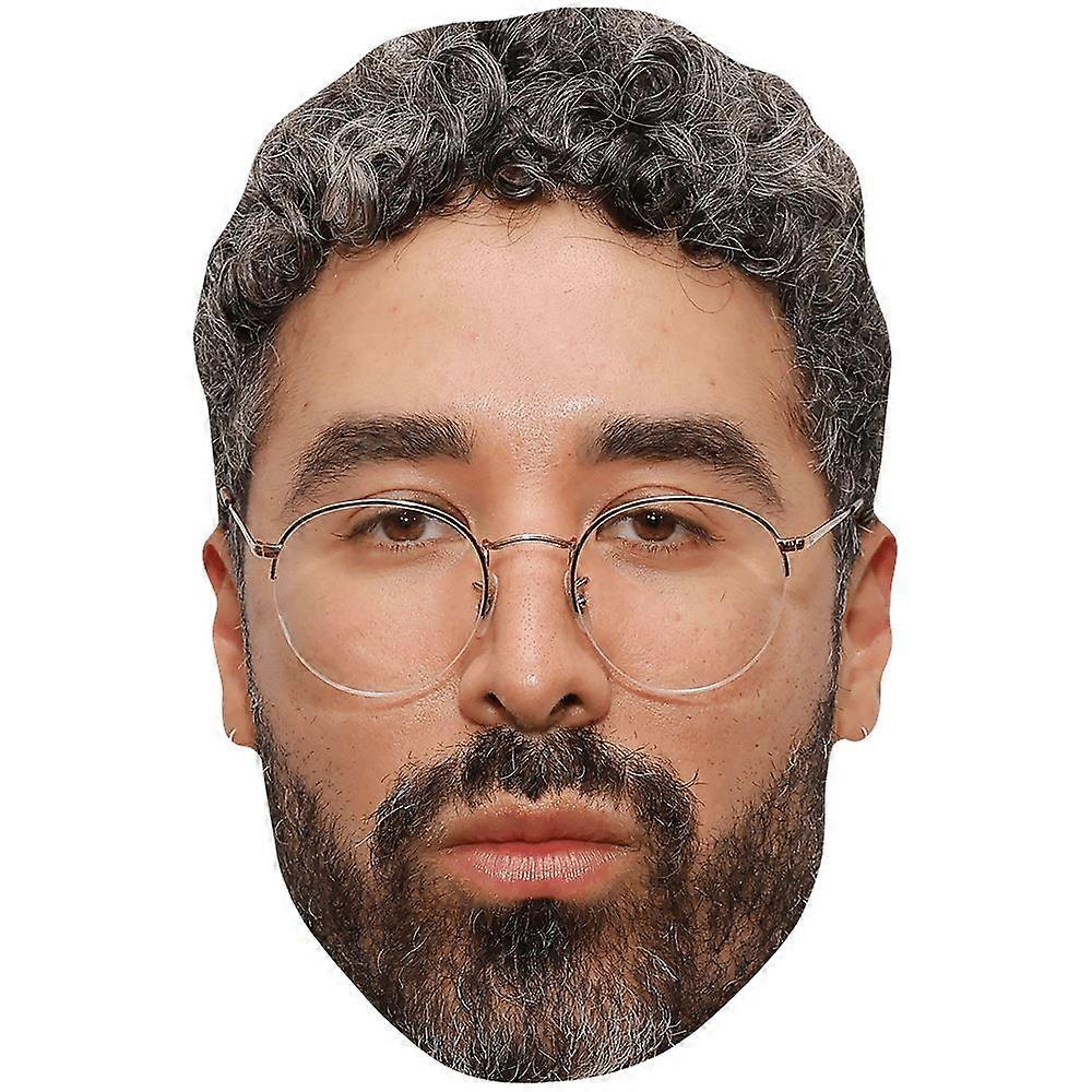 Curly Velasquez (Beard) Big Head. Larger than life mask.