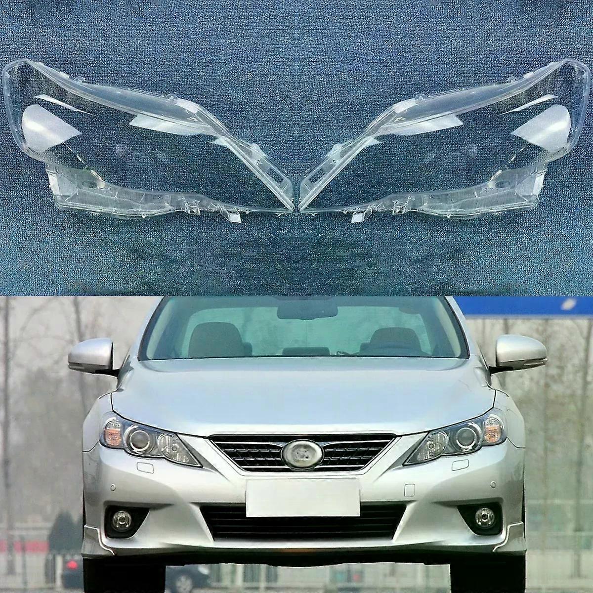 High qualityFor Toyota Reiz 2010 2011 2012 Headlamp Cover Headlight Lens Shell Transparent Lamp Shade Replace Original Plexiglass Lampshade