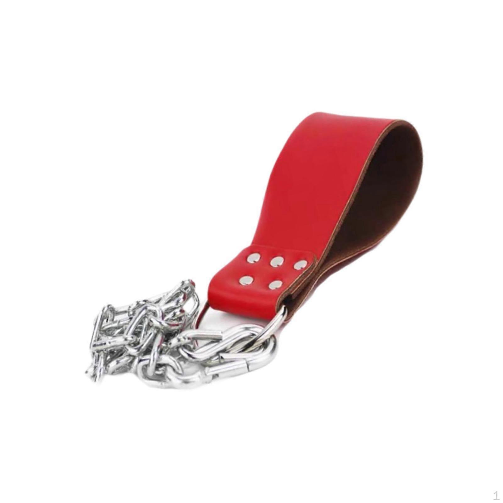 Dumbbell Loading Strap Accessories with Chain Multifunction Dipping Belt Attachment Pullups