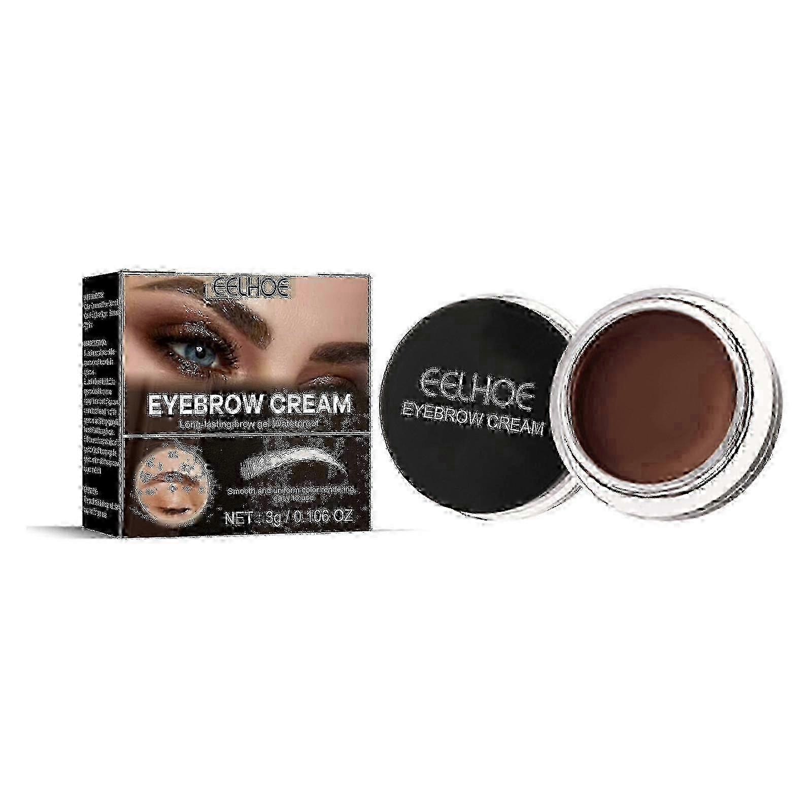 Eyebrow Dyeing Cream Smooth Color-Holding Waterproof Not Sizzzing To Create Three-Dimensional Lasting Natural Wild