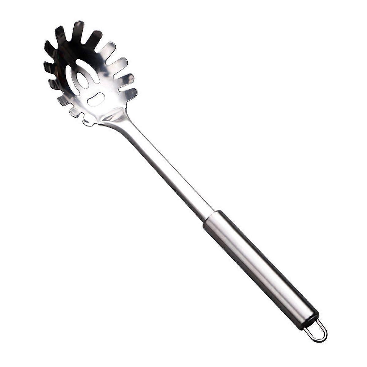 Cucchiaio per spaghetti in acciaio inossidabile, design resistente alla ruggine e confortevole