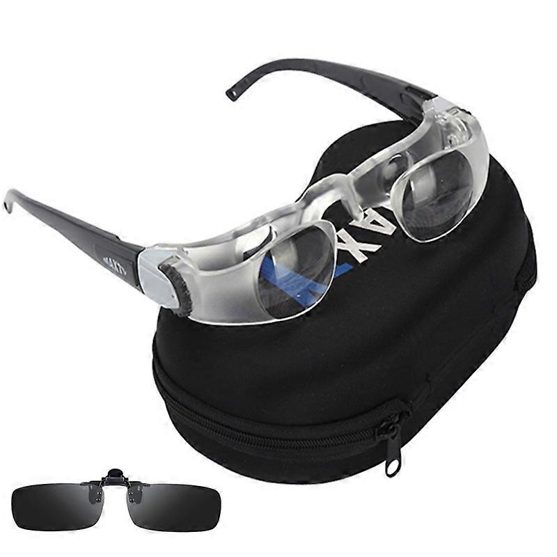 釣り望遠鏡調整可能なフォーカス望遠鏡、スタイル:老眼+グレークリップ