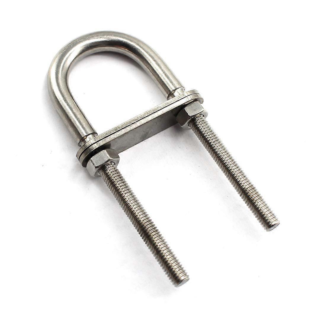 M12x150 U Bolt 304 Stainless Steel Tie Down U Bolt (Pack of 1)