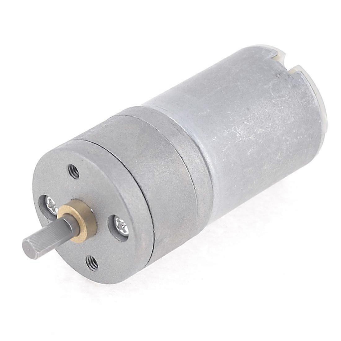 12VDC High Torque Electric Gearbox Motor 1500RPM with Durable Gear Box for Robotics and Automation Applications