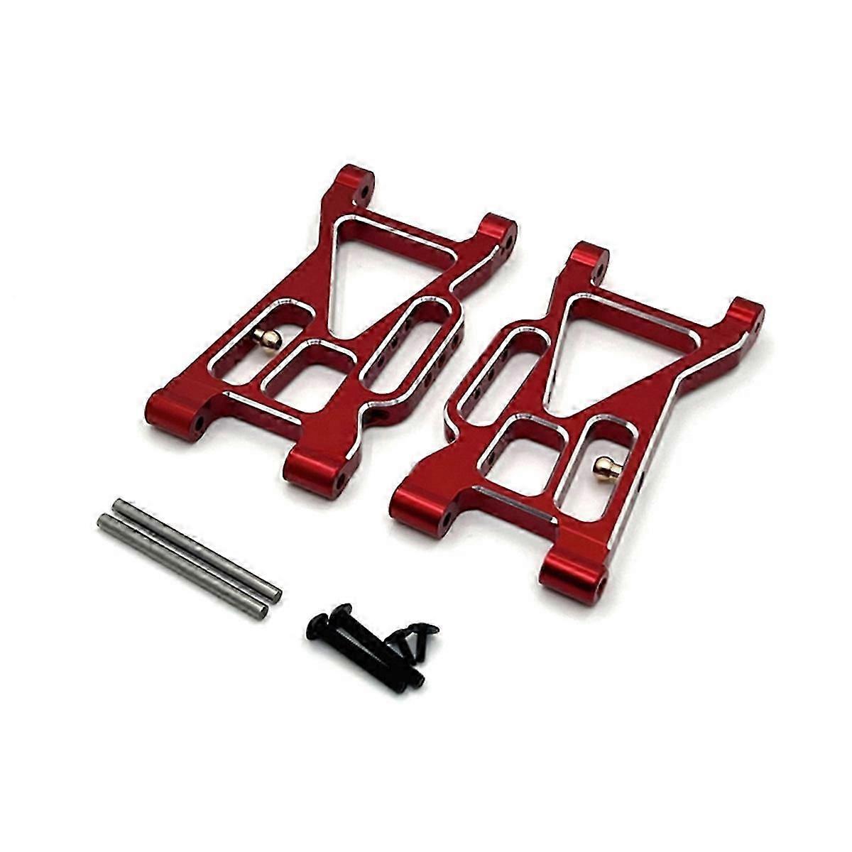 Front Under Swing Arm Set for MJX 1/10 10208 RC Car Upgrade Part Red