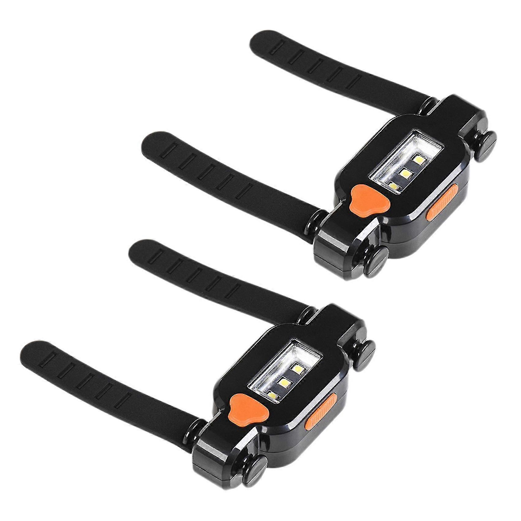2x Newest Electronic Led Fishing Rod Sensor Light Gravity Induction Lamp Fish Bite Sound Alarm For