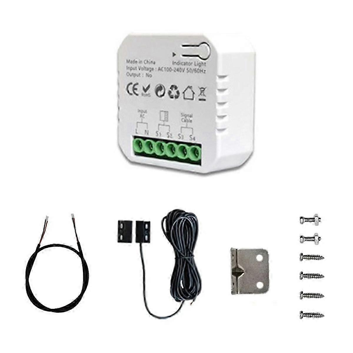 wifi garage door opener controller smart life tuya