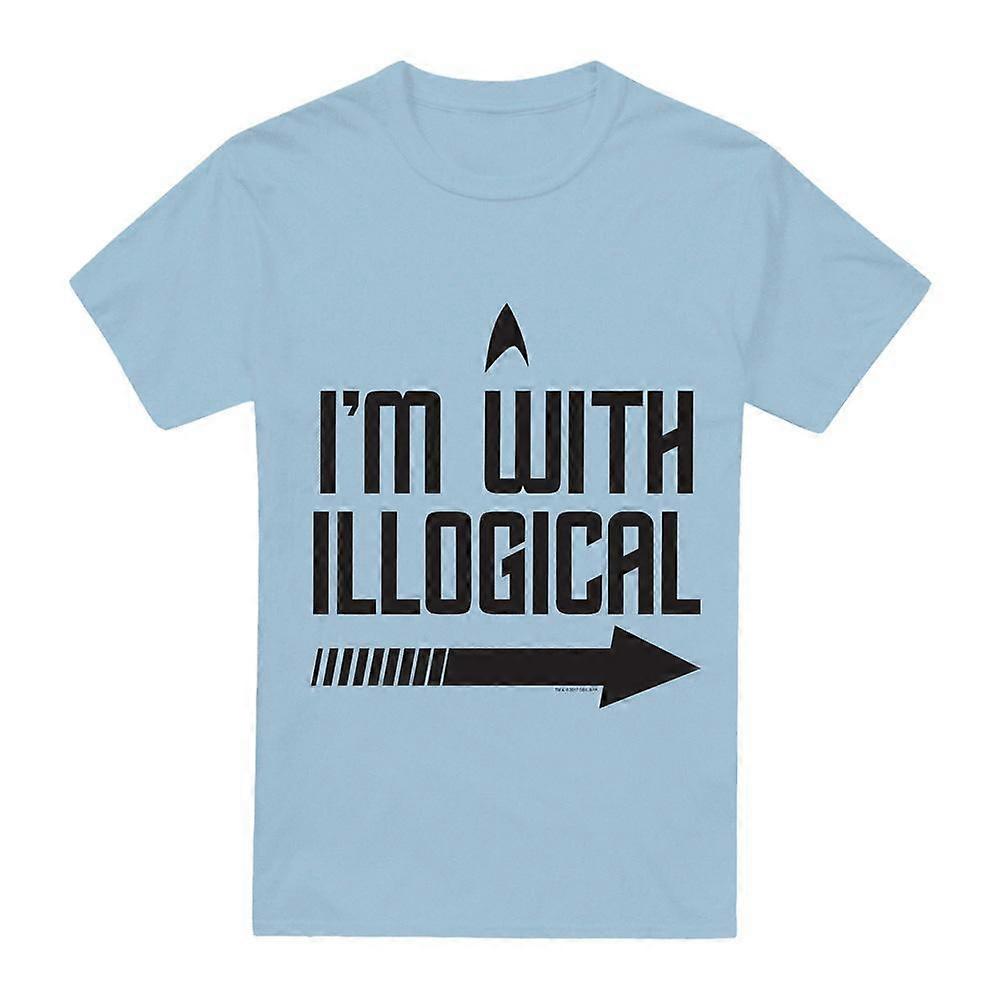 Star Trek férfi Logikátlan pólóval