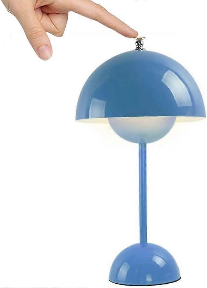 LED Mushroom Lamp, Dimmable Touch Bedside Lamp