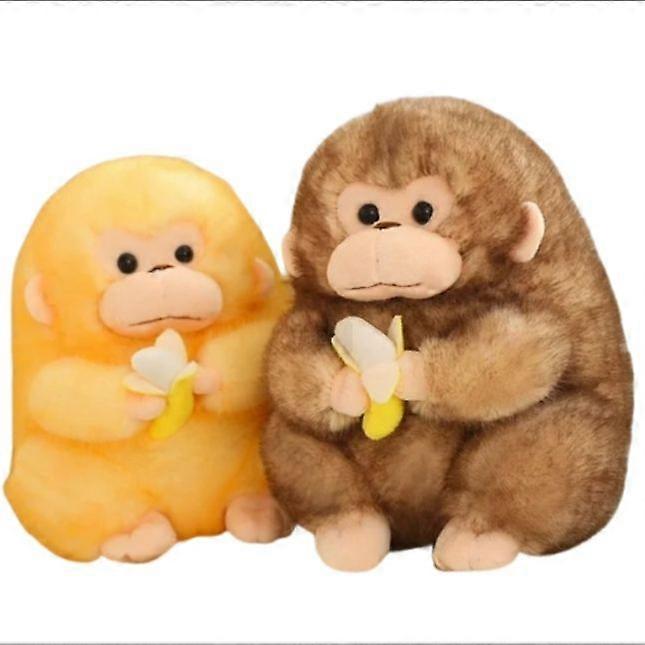 Only Big Monkey Plush Toy Set (Including Banana, Mother and Baby Plush Monkey, Pregnant Monkey Plush Toy Monkey) Kids Gift