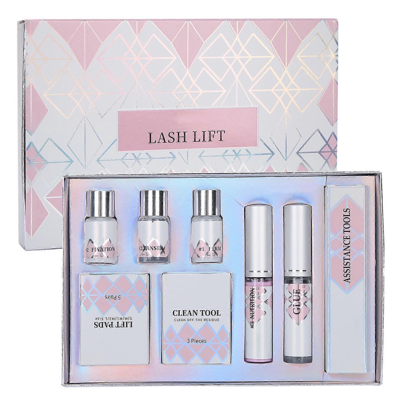 Eyelash Perm Kit Professional Eyelash Curling Perming Liquid Tools Set for Salon Use