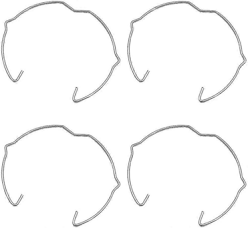 4pcs Haltefederringe Verschlussclips & Led Bulb Halter