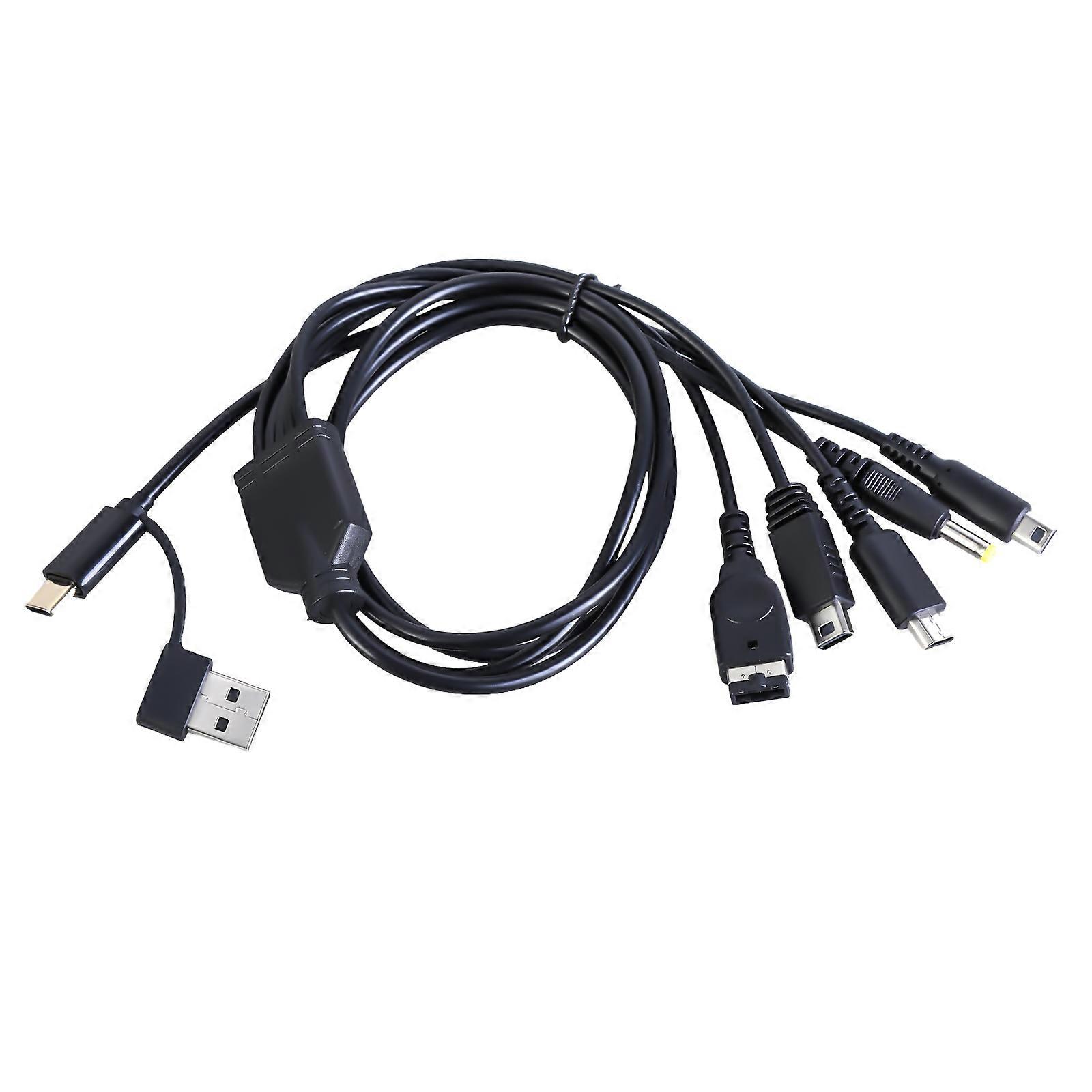 タイプC USB 5 in 2充電ケーブルゲームコンソールゲームパッドコンソール電源ライン交換用アクセサリー