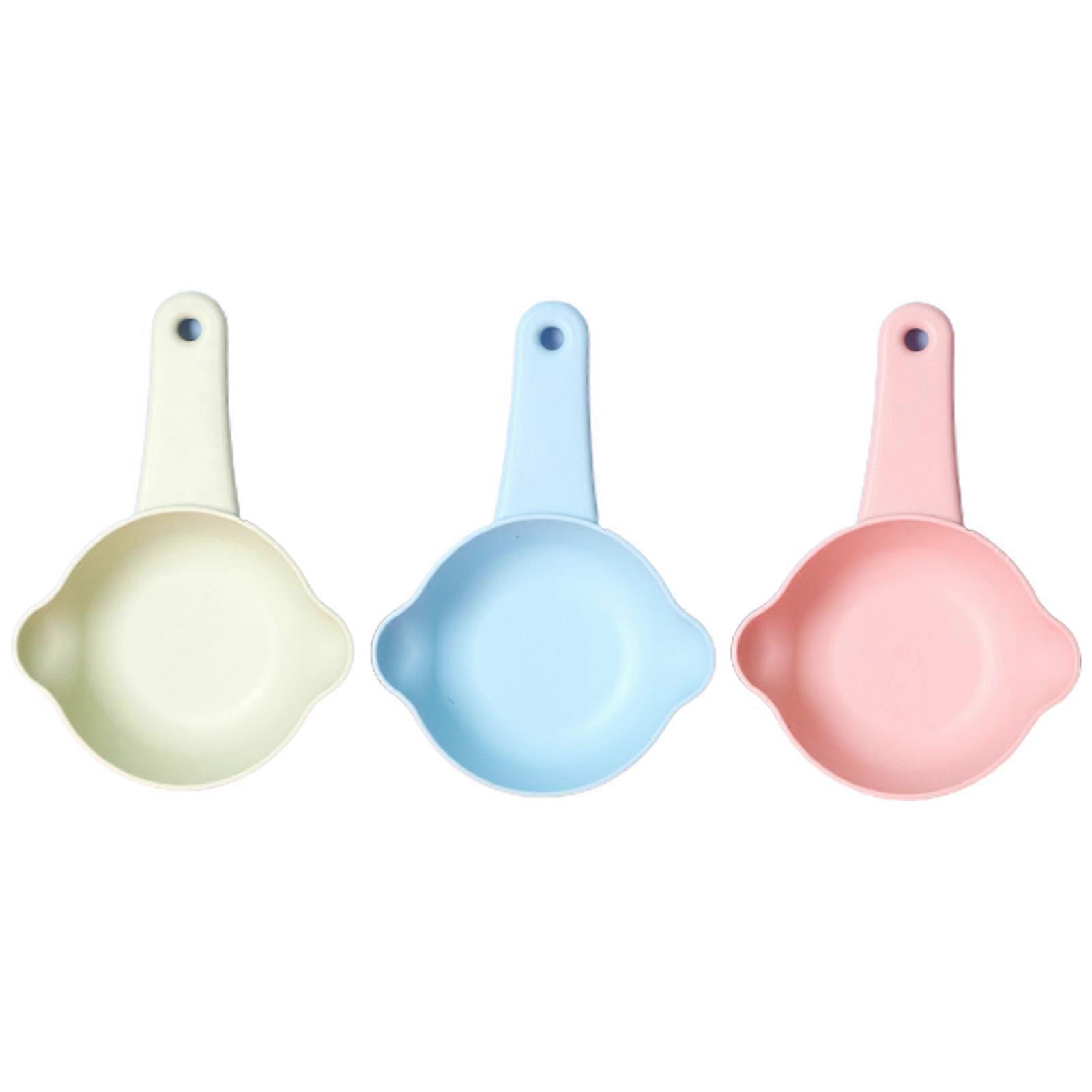 Pet Food Scoop Cup Small Capacity Colorful Scooper Spoon for Dog for Cat Feeding Bowl Suitable for Both Solid and Liquid