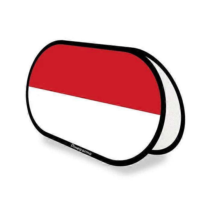Advertising Support – Flag of Monaco – 70 x 120 cm – Polyester – Lightweight – Easy to Install
