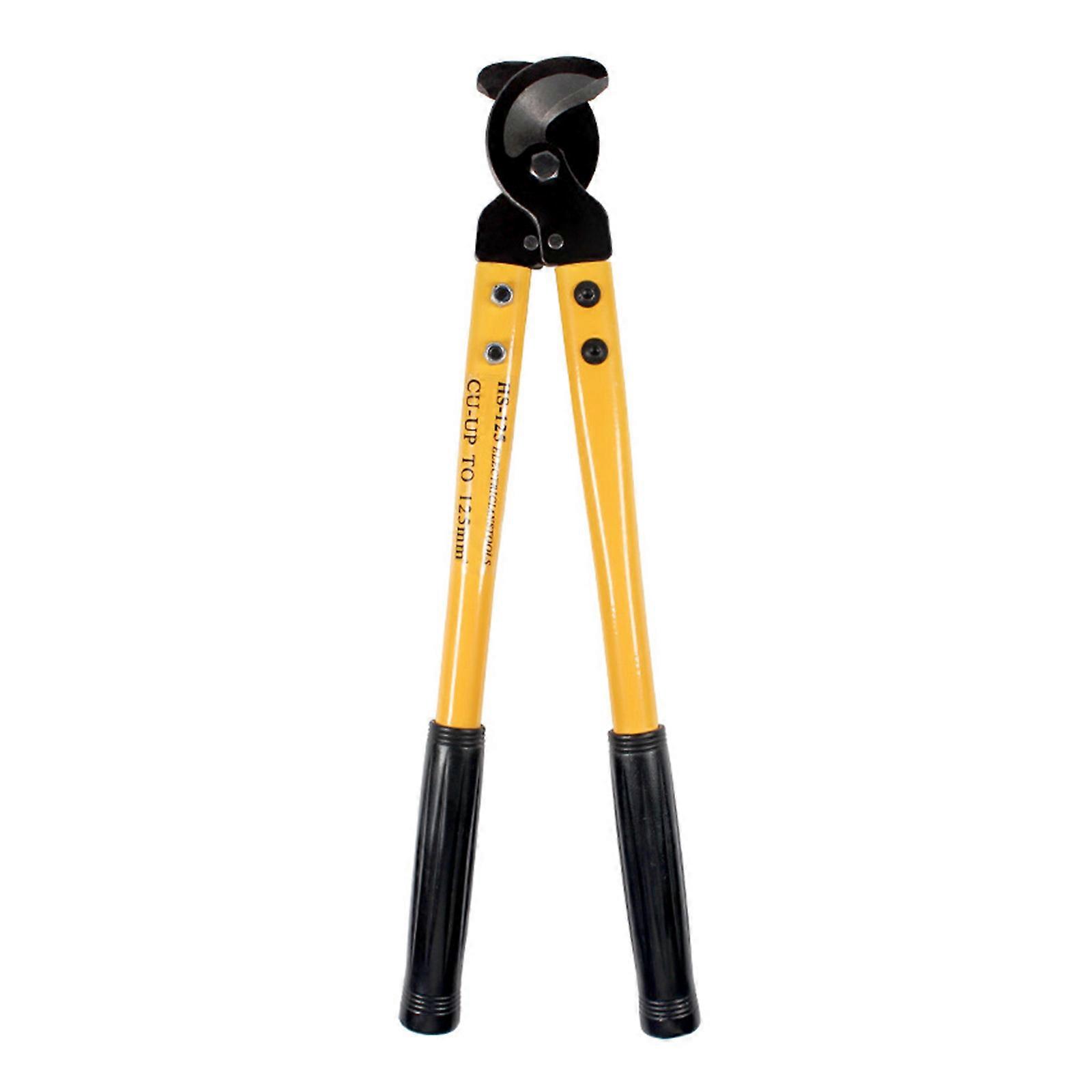 HS-125 Cable Cutter Labor-Saving Long-arm Cable Stripping Cutting Tool High-Carbon steel Multi-functional