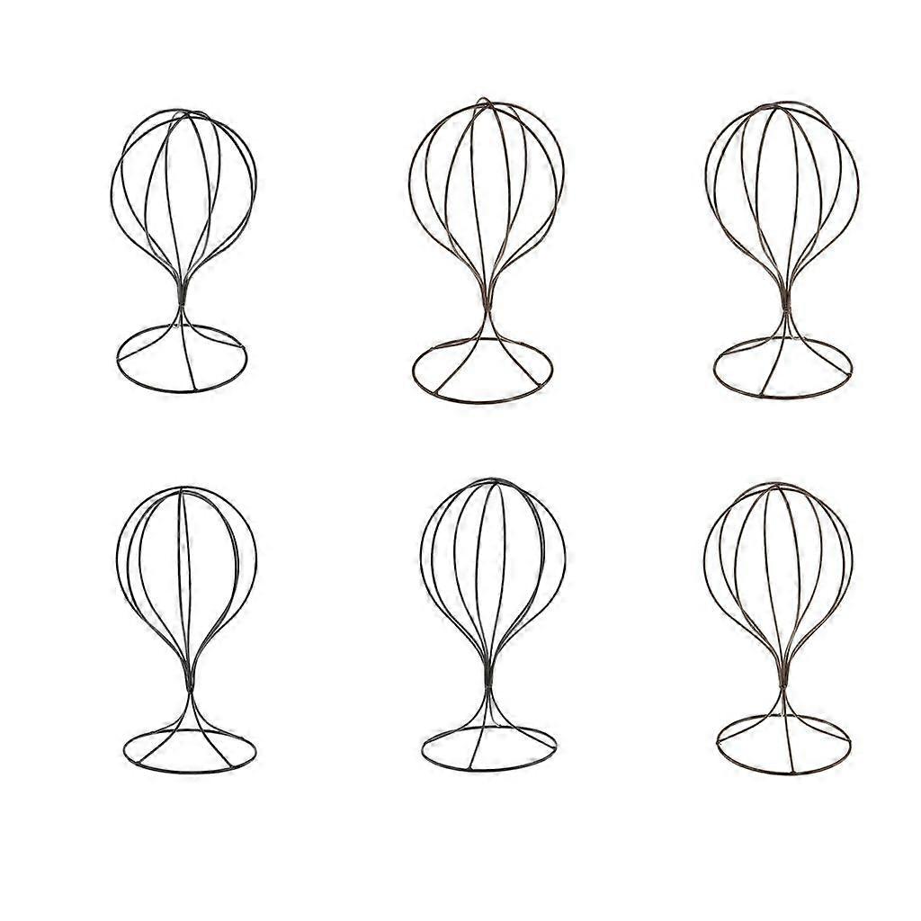 6Pcs Hat Holder s Rack Stand for Shop