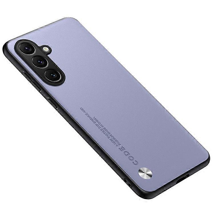 Compatible For Samsung Galaxy A35 5G Case Anti Drop TPU + PU Leather Texture Phone Protective Cover