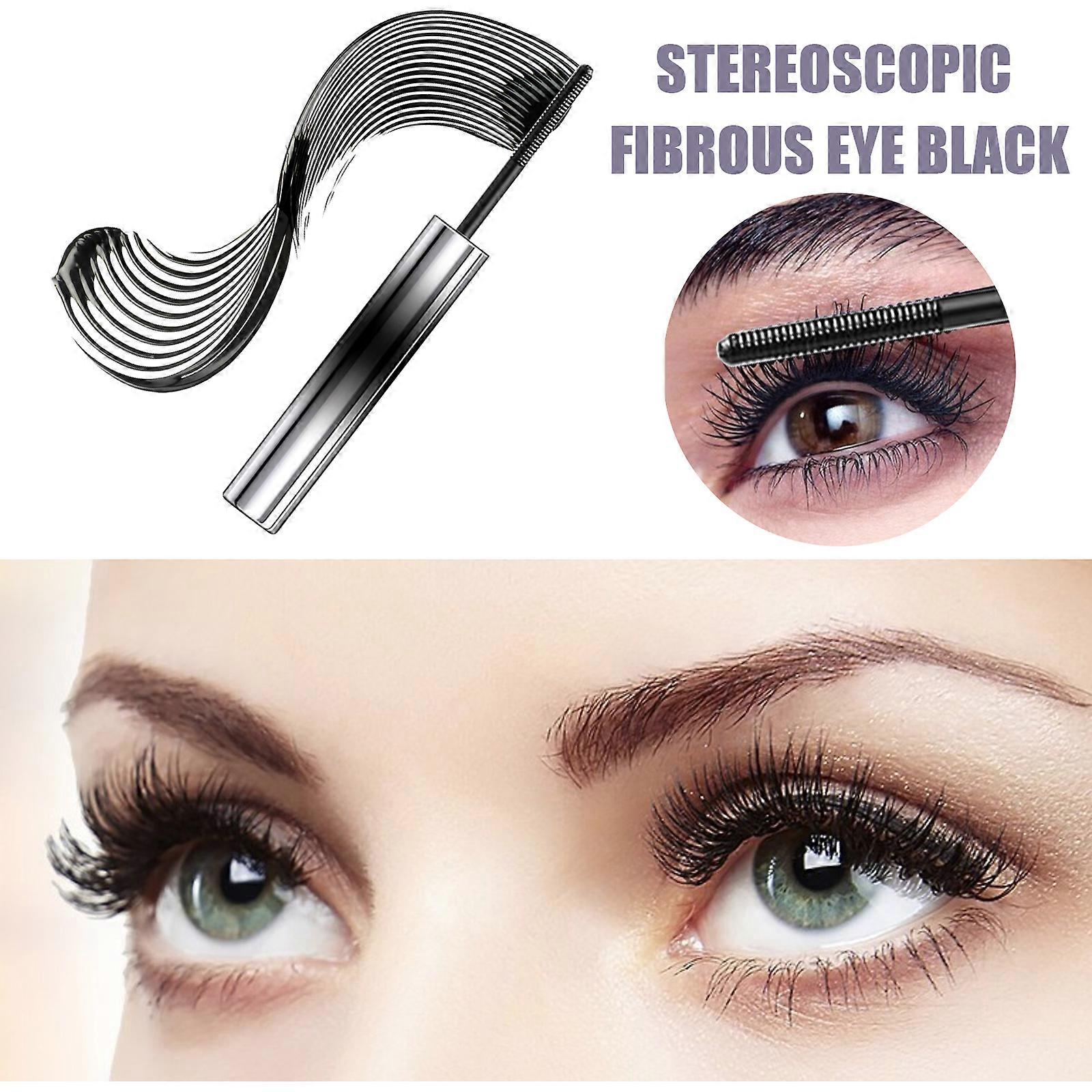 EELHOE Volumed Up Mascara Volumizing Mascara Smudge-proof Long-lasting Mascara Natural-looking Curling Mascara
