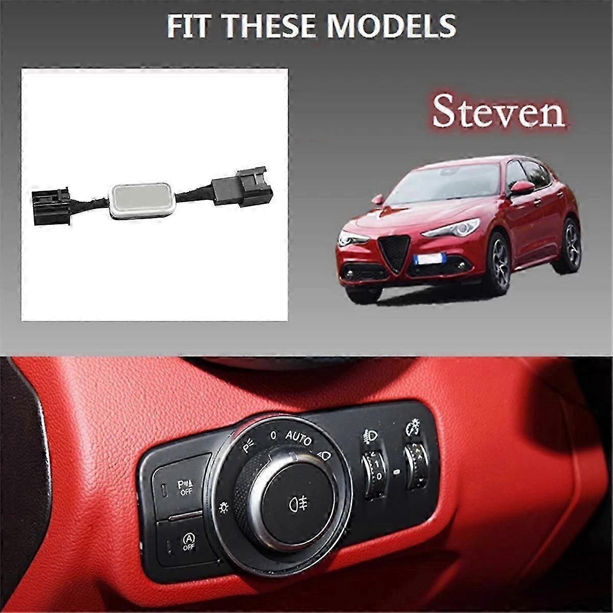 Stelvio 2017-2021 Vehicle Auto-Start/Stop Engine System Stop/Start Module Connector Adapter