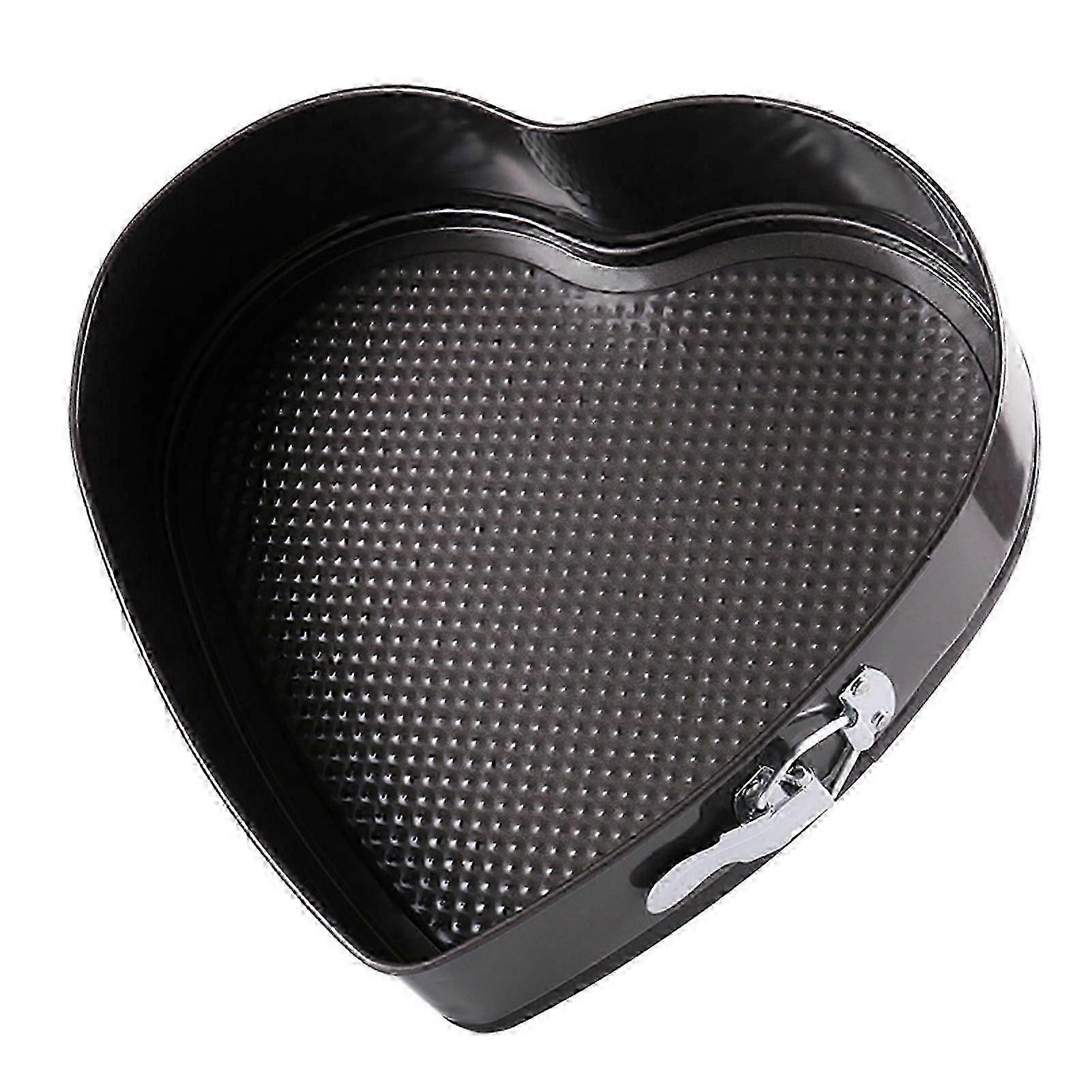 Heart-Shaped Springform Pan for Baking, Food Grade and BPA-Free, Heat-Resistant and Microwave Safe, Non-Stick for Easy Cheesecake Preparatio