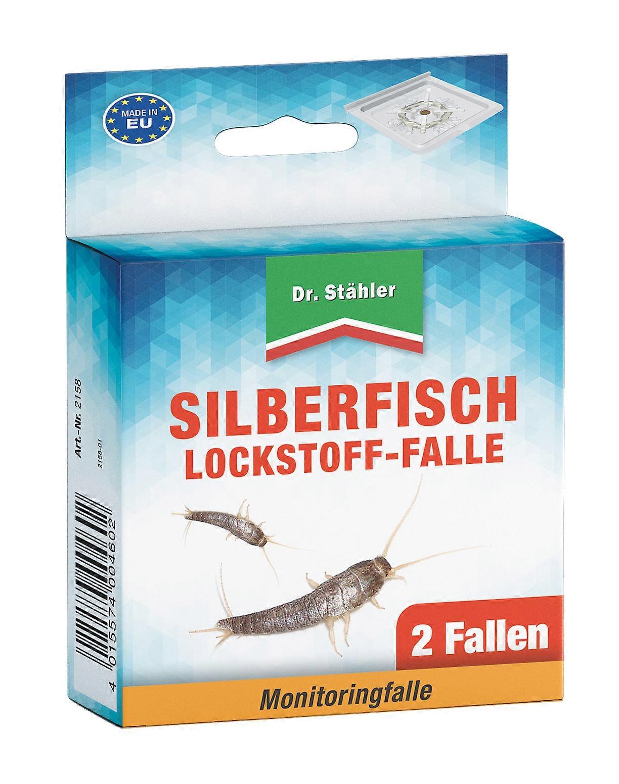 DR. STÄHLER Silverfish Pheromone Trap, 2 pieces