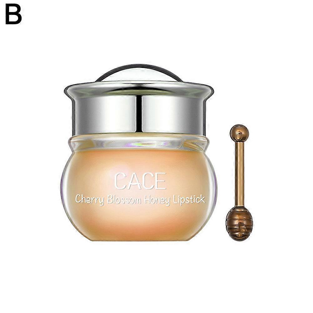 02 Orange (B) $CACE Sakura Honey Lip Balm Moisturizing and Nourishing Dry Lips Repair Cracked Pink Lips