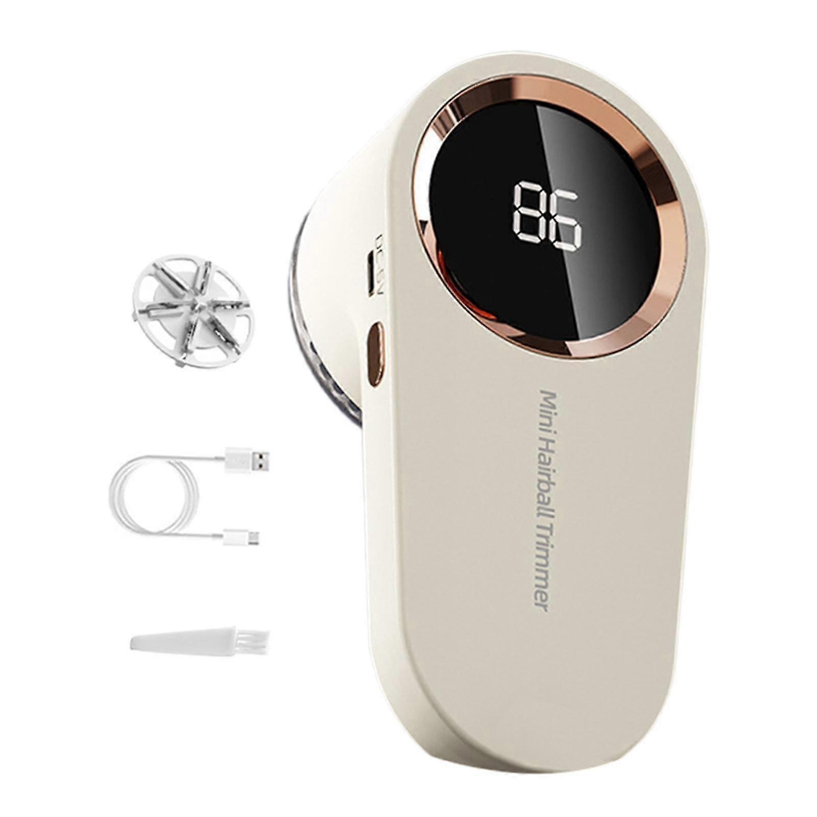 Large Capacity Clothes Defuzzer for Sweaters, Blankets, and Curtains in White Color