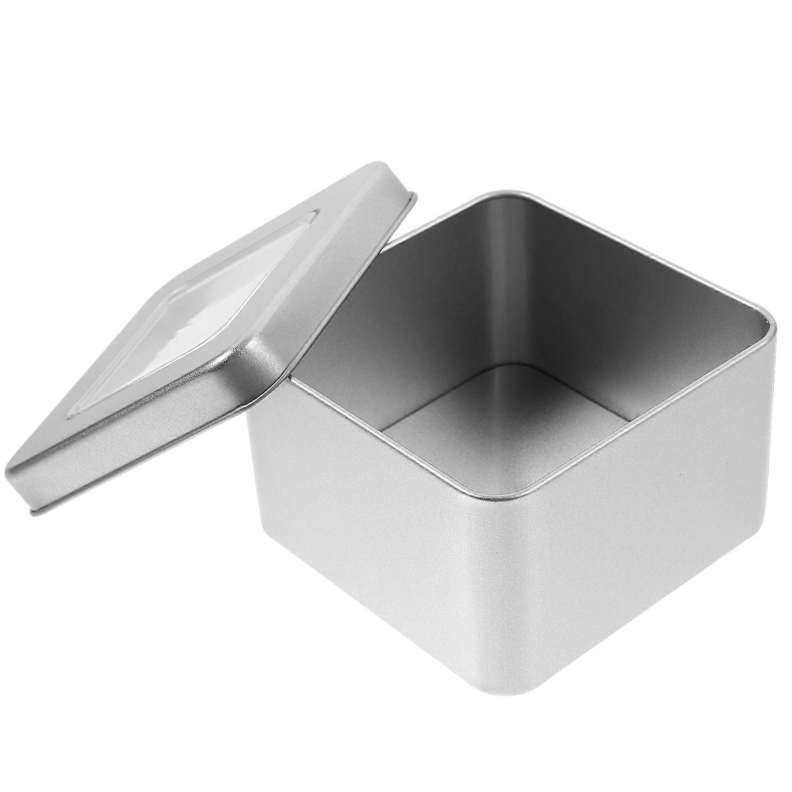 Versatile Tin Box for Storing Teas, Candies, and present Packaging Needs